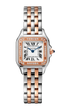Cartier | PANTH&Egrave;RE DE CARTIER MODELLO PICCOLO, ORO ROSA, ACCIAIO, DIAMANTI, QUARZO - W3PN0014 (1)