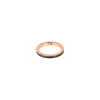 Mano | J . | VERETTA GIRODITO GOLD IN ORO ROSSO 9KT E DIAMANTI BLACK - MINANBRGFE9KT (1)