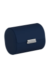 Scatola Del Tempo | POCHETTE 2 ASTUCCIO PER OROLOGI IN PELLE BLU NOTTE (2)
