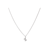 Bartorelli Italian Jewels | GIROCOLLO IN ORO BIANCO CON PENDENTE LETTERA 