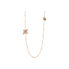 Pasquale Bruni | COLLANA GIARDINI SEGRETI OPERA IN ORO ROSA CON DIAMANTI BIANCHI E CHAMPAGNE - 16711R (1)