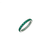 Bartorelli Italian Jewels | ANELLO VERETTA IN ORO BIANCO E SMERALDI - 093-R7 (1)