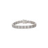 Bartorelli Italian Jewels | BRACCIALE RETRO' IN ORO BIANCO FULL PAV&Eacute; DI DIAMANTI - 035-VB29757 (1)