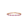 Bartorelli Italian Jewels | BRACCIALE IN ORO ROSA CON ZAFFIRI ROSA ALTERNATI A DIAMANTI - 035-VB27559 (1)