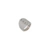 Bartorelli Italian Jewels | ANELLO FASCIA CON PAV&Eacute; DI DIAMANTI - 372-3826 (1)