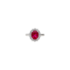 Bartorelli Italian Jewels | ANELLO ROSETTA IN ORO BIANCO CON RUBINO CENTRALE E CONTORNO DI DIAMANTI - 326-AN276-9-7 (2)