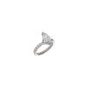 Bartorelli Italian Jewels | ANELLO SOLITARIO IN ORO BIANCO CON DIAMANTE NAVETTE CERTIFICATO GIA - 000-4587NS (1)