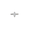 Bartorelli Italian Jewels | ANELLO SOLITARIO IN ORO BIANCO CON DIAMANTE NAVETTE CERTIFICATO GIA - 000-4587NS (2)