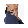 Pomellato | ANELLO NUDO CLASSIC IN ORO BIANCO RODIATO E ORO ROSA CON TOPAZIO BLU LONDON, TURCHESE E DIAMANTI - PAC0040O6WHRB0TTU (4)