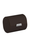 Scatola Del Tempo | POCHETTE 2 ASTUCCIO PER OROLOGI IN PELLE CIOCCOLATO/CASTAGNO (2)