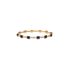 Bartorelli Italian Jewels | BRACCIALE TENNIS ELASTICO IN ORO ROSA CON ONICI E DIAMANTI - BRPIRELASTICOORBRILONIX (1)
