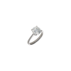 Bartorelli Italian Jewels | ANELLO SOLITARIO IN ORO BIANCO CON DIAMANTE CERTIFICATO GIA - BAAN303 (1)