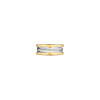 Bulgari | ANELLO B.ZERO1 A DUE FASCE GOLD & STEEL IN ORO GIALLO 18 KT E ACCIAIO - AN860829 (3)