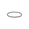 Mano | J . | BRACCIALE TENNIS CLASSICO IN TITANIO, ORO ROSSO 18 KT E 10 DIAMANTI BROWN DA 5 PUNTI - MINTENBRT11BROBR5PT (1)
