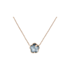 Pasquale Bruni | COLLANA PETIT JOLI IN ORO ROSA CON PIETRA LUNAR NIGHT BLUE IN ONICE E PIETRA DI LUNA BIANCA E DIAMANTE - 16789R (1)