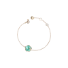Pasquale Bruni | BRACCIALE PETIT JOLI IN ORO ROSA CON PIETRA LUNAR GARDEN IN AGATA VERDE E PIETRA DI LUNA BIANCA E DIAMANTE - 16786R (1)