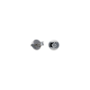 Bartorelli Italian Jewels | Orecchini solitario in oro bianco 18 carati e diamanti bianchi taglio brillante - CVOR01 (1)