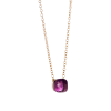 Pomellato | PENDENTE CON CATENA NUDO - PENDENTE IN AMETISTA CON CATENA IN ORO ROSA - PCB6010O6000000OI (1)