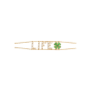 Bartorelli Italian Jewels | LIFE - Bracciale in oro rosa, diamanti bianchi e tsavorite - FB2424-5R001013 (2)