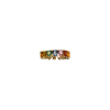 Bartorelli Italian Jewels | VERETTA RAINBOW IN ORO ROSA CON ZAFFIRI MULTICOLOR - KR1176/MS (2)