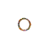 Bartorelli Italian Jewels | VERETTA RAINBOW IN ORO ROSA CON ZAFFIRI MULTICOLOR - KR1176/MS (3)