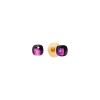 Pomellato | ORECCHINI NUDO - ORECCHINI IN ORO ROSA E ORO BIANCO CON AMETISTA - O.B601/O6/OI - POB6010O6000000OI (1)