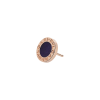 Bulgari | ORECCHINO BVLGARI BVLGARI IN ORO ROSA E SUGILITE - OR858704 (2)