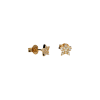 Bartorelli Italian Jewels | Orecchini in oro rosa 18 carati e diamanti bianchi taglio brillante - ORP325/1-OR (1)