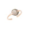 Pomellato | POMELLATO - BRACCIALE SABBIA IN ORO ROSA RODIATO E BRUNITO, DIAMANTI BROWN E BIANCHI - PBB6070O7000DBX00 - PBB6070O7000DBX00 (1)