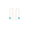 Bartorelli Italian Jewels | Orecchini in argento ros&Egrave; e turchese - SM-OR-001 (1)
