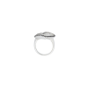 Bartorelli Italian Jewels | ANELLO CUORE IN ORO BIANCO CON DIAMANTI BIANCHI E DIAMANTI NERI - UR0201DDKW (3)