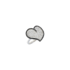 Bartorelli Italian Jewels | ANELLO CUORE IN ORO BIANCO CON DIAMANTI BIANCHI E DIAMANTI NERI - UR0201DDKW (1)