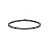 Bartorelli Italian Jewels | Bracciale tennis in oro brunito 18 carati e diamanti brown taglio brillante - VB06592DBBW (1)