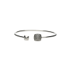 Bartorelli Italian Jewels | Bracciale rigido in oro bianco 18 carati e diamanti bianchi - VB26311DW (1)