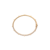 Bartorelli Italian Jewels | BRACCIALE PIRAMIDI MODELLO SOTTILE IN ORO ROSA E DEMI PAVE' DI DIAMANTI BIANCHI - VB27578DP2 (2)