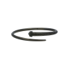 Bartorelli Italian Jewels | BRACCIALE OCTAGON CHIODO IN ORO NERO SATINATO E DIAMANTI NERI - VB27692DKBW (1)
