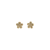 Bartorelli Italian Jewels | ORECCHINI FIORE IN ORO ROSA CON DIAMANTI BROWN - VE27370DBP (1)