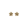Bartorelli Italian Jewels | ORECCHINI FIORE IN ORO ROSA E DIAMANTI BROWN - VE27372DBP (1)