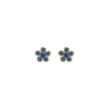 Bartorelli Italian Jewels | ORECCHINI FIORE IN ORO ROSA E ZAFFIRI BLU - VE27372SBLP (1)