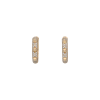 Bartorelli Italian Jewels | ORECCHINI CERCHIO IN ORO ROSA PAVE' DIAMANTI - VE27811DP (1)