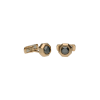 Bartorelli Italian Jewels | GEMELLI OCTAGON IN ORO ROSA SABBIATO E DIAMANTI NERI - VG27414DKPS (1)