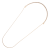 Bartorelli Italian Jewels | Collana tennis in oro rosa e diamanti bianchi - Lunghezza 90 cm. - VN00626DP (1)