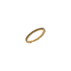 Bartorelli Italian Jewels | Veretta in oro rosa 18 carati e diamanti brown taglio brillante (1)