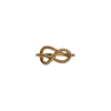Bartorelli Italian Jewels | Anello infinito in oro rosa 18 carati e diamanti bianchi taglio brillante - VR24457DBP- (2)