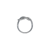 Bartorelli Italian Jewels | Anello in oro bianco 18 carati e diamanti bianchi taglio brillante - VR24457DW- (4)