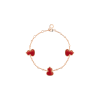Qeelin | BRACCIALE WULU IN ORO ROSA E AGATA ROSSA - WU-030-BL3-RGRA - WZB30AIRGRA (1)