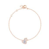 Qeelin | BRACCIALE PETITE WULU IN ORO ROSA CON MADREPERLA E  DIAMANTI - WU-BR0016C-RGDMOP - WUBPT16RGMP (2)