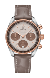 Omega | SPEEDMASTER 38 MM, ACCIAIO-ORO SEDNA&trade; SU PELLE - 324.23.38.50.02.002 (1)