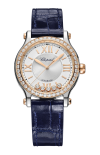 Chopard | HAPPY SPORT 33 MM, AUTOMATICO, ORO ROSA ETICO, LUCENT STEEL&trade;, DIAMANTI - 278608 (1)