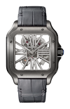 Cartier | SANTOS DE CARTIER, MODELLO GRANDE, ACCIAIO, MANUALE - WHSA0009 (1)